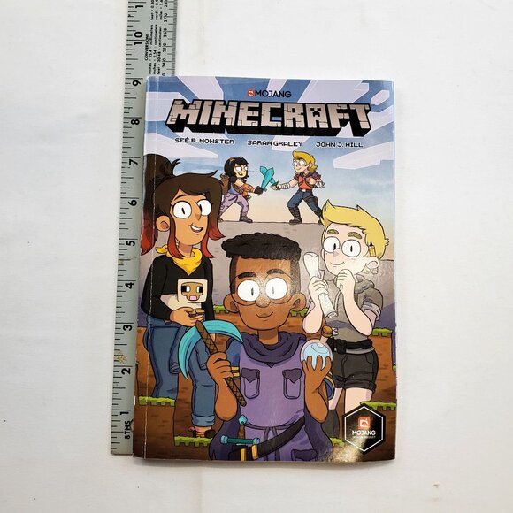 Minecraft Volume 1 Graphic Novel - Sarah Graley Paperback - Picture 9 of 10